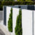 mur_realizacja_dom_11 Mur ogrodzeniowy z betonu architektonicznego (100 cm szerokości)